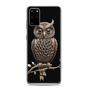 Owl Copper Art Samsung Case