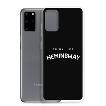 Drink Like Hemingway Clear Case for Samsung®