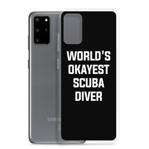 World's Okayest Scuba Diver Clear Case for Samsung®