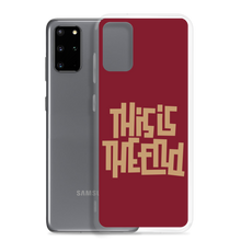 THIS IS THE END? Burgundy Samsung Phone Case