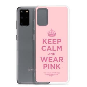 Keep Calm and Wear Pink Samsung® Phone Case