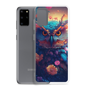 Colorful Owl Art Samsung® Phone Case