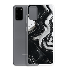 Black and White Fluid Samsung® Phone Case