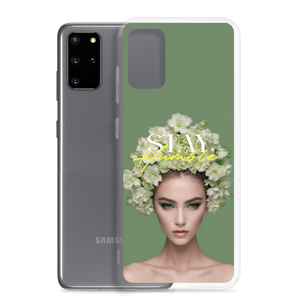 Stay Humble Female Flower Art Samsung® Phone Case