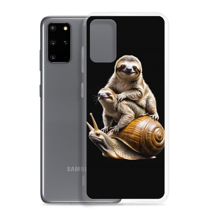 Sloth Riding A Snail Samsung Case