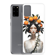 Beauty Lady with Orange Fruits Samsung Case