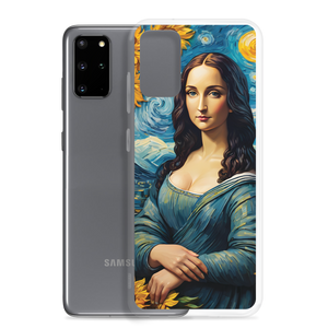 Monalisa Painting in Van Gogh Style Samsung Case