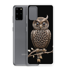 Owl Copper Art Samsung Case