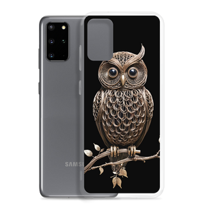 Owl Copper Art Samsung Case