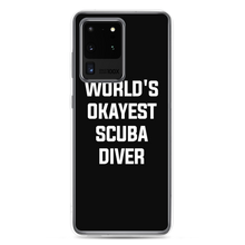 World's Okayest Scuba Diver Clear Case for Samsung®