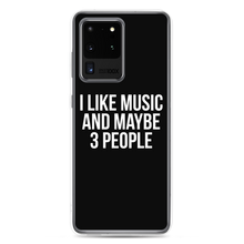 I Like Music and Maybe 3 People Samsung Phone Case