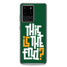 IS/THIS IS THE END? Forest Green Samsung Phone Case