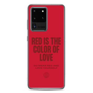 Red is the color of love Samsung® Phone Case