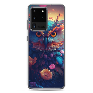 Colorful Owl Art Samsung® Phone Case