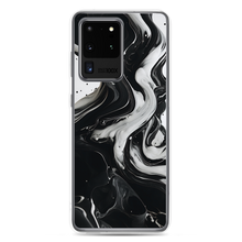 Black and White Fluid Samsung® Phone Case