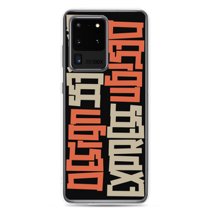 Design Express Typography Samsung Case