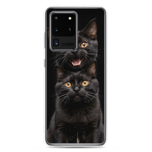 Two Black Cats Follows Samsung Case