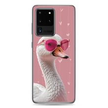 Cute Pink Swan Samsung Case