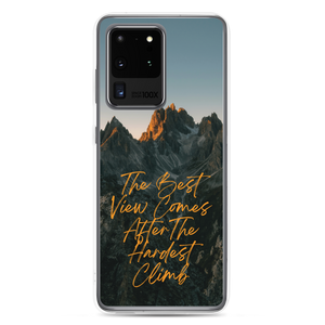 The Best View Comes Samsung Case