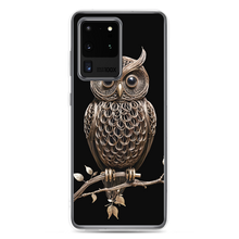 Owl Copper Art Samsung Case