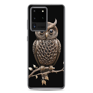 Owl Copper Art Samsung Case