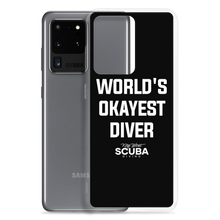 World's Okayest Diver Clear Case for Samsung®