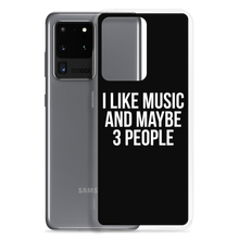 I Like Music and Maybe 3 People Samsung Phone Case