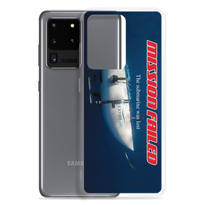 Ocean Gate Mission Failed Samsung Phone Case