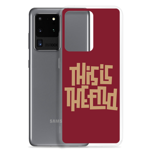 THIS IS THE END? Burgundy Samsung Phone Case