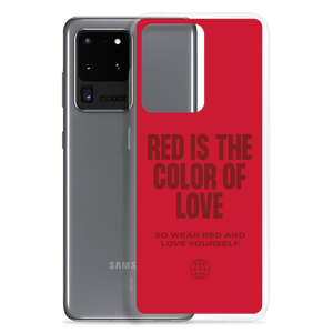 Red is the color of love Samsung® Phone Case