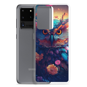 Colorful Owl Art Samsung® Phone Case