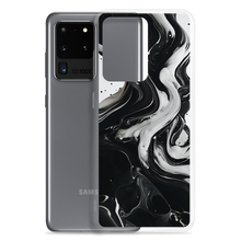 Black and White Fluid Samsung® Phone Case