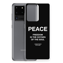 Freedom is the oxygen of the soul Samsung® Phone Case