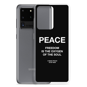 Freedom is the oxygen of the soul Samsung® Phone Case