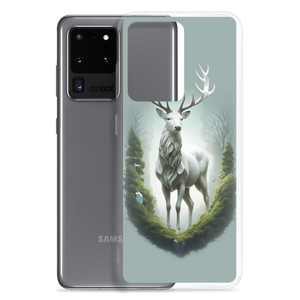 Green White Deer Samsung Case