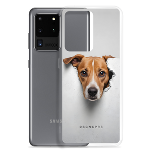 Funny Sad Dog Peep Samsung Case