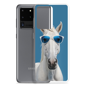 Cool Blue Horse Samsung Case