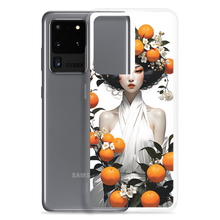 Oriental Lady with Orange Fruits Samsung Case