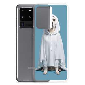 Dog in Ghost Costume Samsung Case