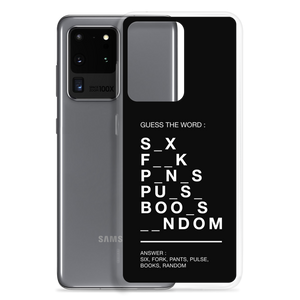 Guess The Word (Funny) Samsung Case