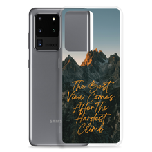 The Best View Comes Samsung Case