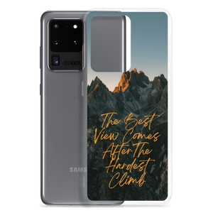 The Best View Comes Samsung Case