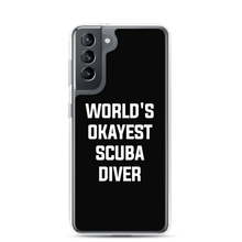 World's Okayest Scuba Diver Clear Case for Samsung®