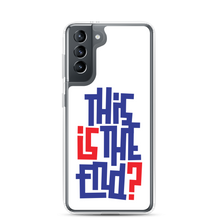 IS/THIS IS THE END? Navy Red Samsung Phone Case