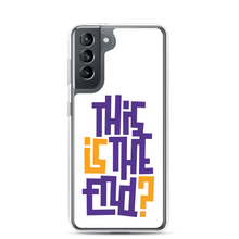 IS/THIS IS THE END? Purple Yellow Samsung Phone Case