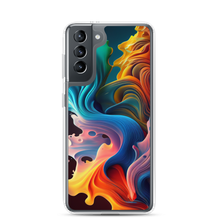 Colorful Swirl Background Samsung® Phone Case