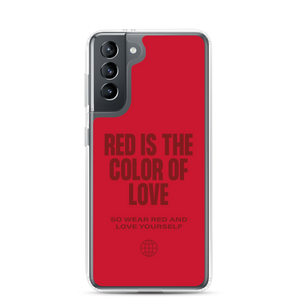 Red is the color of love Samsung® Phone Case