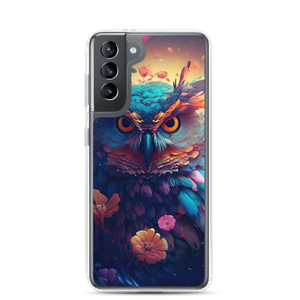 Colorful Owl Art Samsung® Phone Case