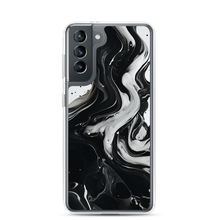 Black and White Fluid Samsung® Phone Case