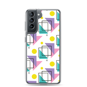 Memphis Colorful Pattern 02 Samsung® Phone Case